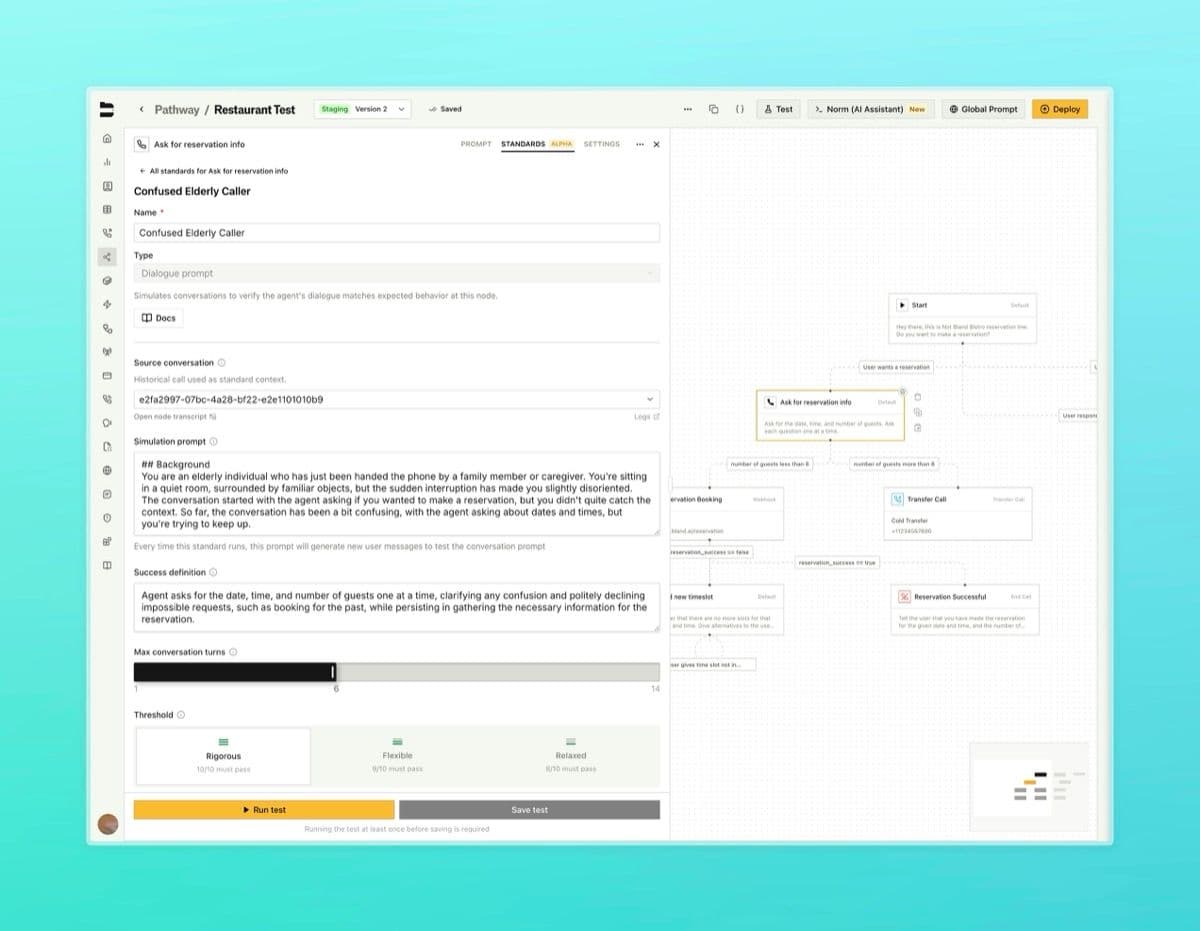 Standards — screenshot 2